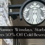 On Summer 'Winsdays,' Starbucks Offers 50% Off Cold Beverages